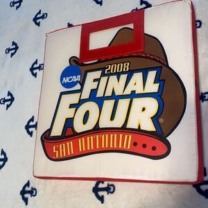 💥2008 NCAA San Antonio Final Four Seat Cushion 🏠